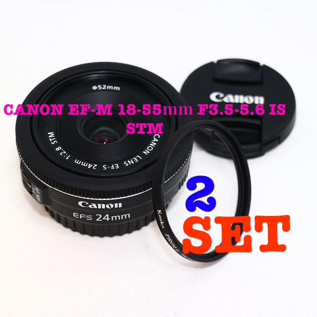 ★極上美品★ Canon EF-S 24mm F2.8 STMレンズ(単焦点)