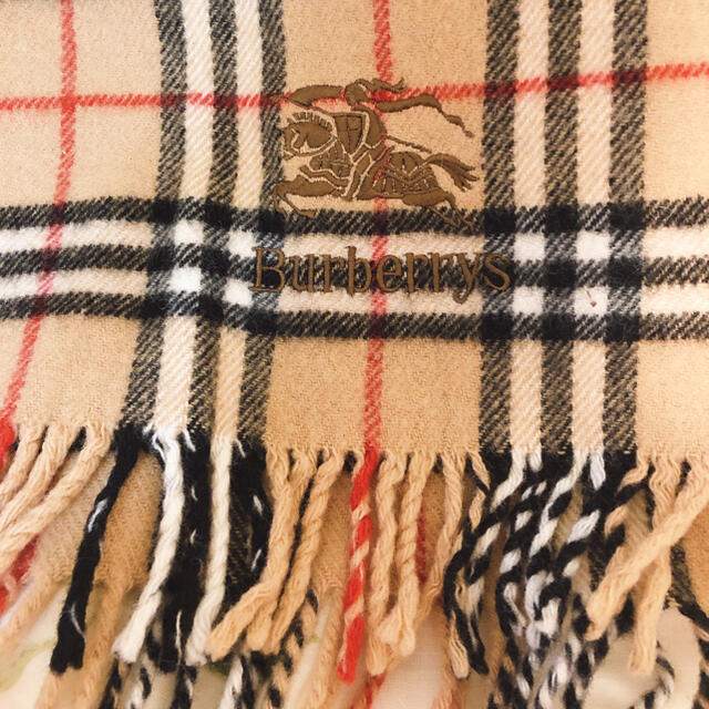 BURBERRY(バーバリー)のBURBERRY バーバリー　ひざかけ ひざ掛け ウール100% インテリア/住まい/日用品の寝具(毛布)の商品写真