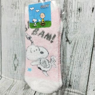 スヌーピー(SNOOPY)のキャラクターふわふわショートソックス(ソックス)