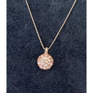 ジュエリーツツミ(JEWELRY TSUTSUMI)のノーブランド❤︎新品❤︎プラチナ ダイヤモンド×ピンクダイヤモンドネックレス(ネックレス)