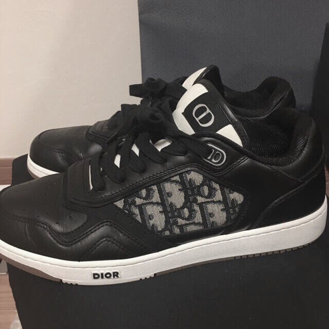 信頼】 DIOR HOMME - DIOR ディオール B27 ロートップスニーカー 41