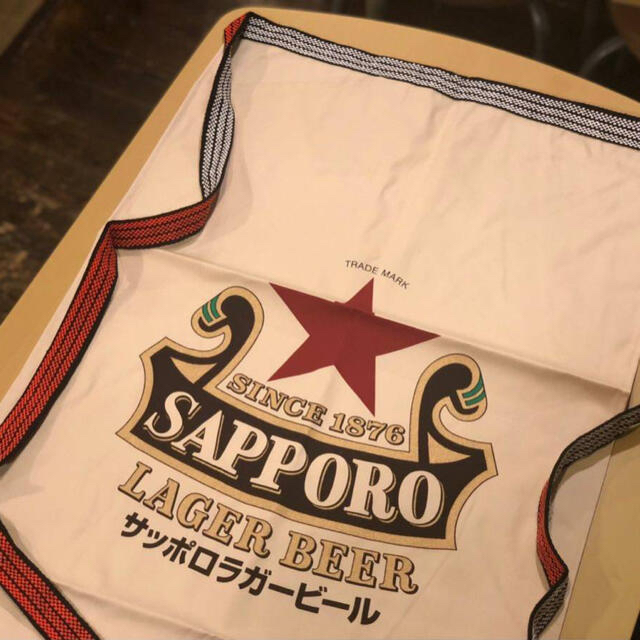 サッポロ - 前掛け サッポロラガービール 赤星の通販 by ナオ's サッポロ - 前掛け サッポロラガービール 赤星の通販 by ナオ's