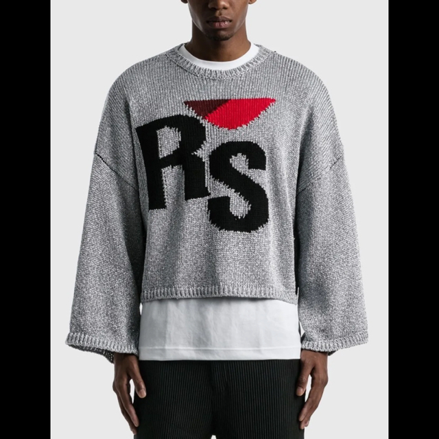 RAF SIMONS(ラフシモンズ)のラフシモンズ  オーバーサイズニット (希少カラー) メンズのトップス(ニット/セーター)の商品写真