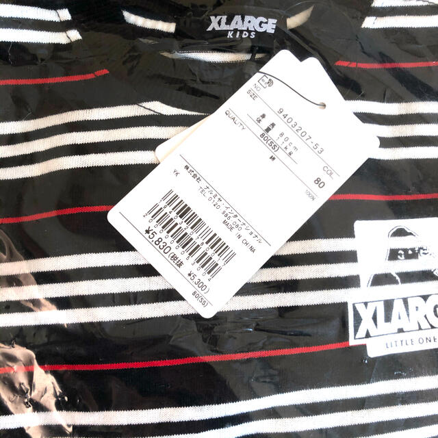 XLARGE(エクストララージ)のXLARGEキッズ　長袖Tシャツ キッズ/ベビー/マタニティのベビー服(~85cm)(Ｔシャツ)の商品写真