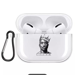 2pac、Tupac、airpods pro プロケース(ヘッドフォン/イヤフォン)