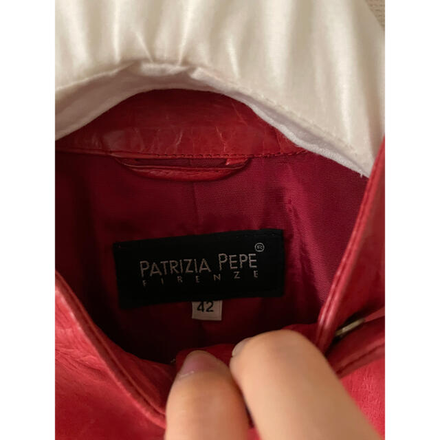 PATRIZIA PEPE(パトリツィアペペ)の大幅値下げ★PATRIZIA PEPE/VERA PELLEレザー ジャンパー レディースのジャケット/アウター(ライダースジャケット)の商品写真