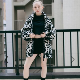 エックスガール(X-girl)のX-girl BOA JACKET(ブルゾン)