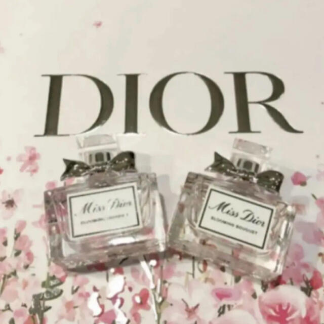 Dior(ディオール)の2本セット Dior 香水 ミスディオール ミニボトル コスメ/美容の香水(香水(女性用))の商品写真