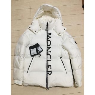 モンクレール(MONCLER)の2020-2021モデル 国内正規 MONCLER MAURES ホワイト1(ダウンジャケット)