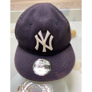 ニューエラー(NEW ERA)のNEW ERA CAP ニューエラキャップ　マイファーストサイズ　ネイビー(帽子)