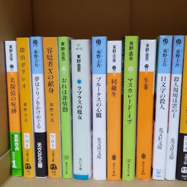 東野圭吾 小説 文庫本 まとめ売り