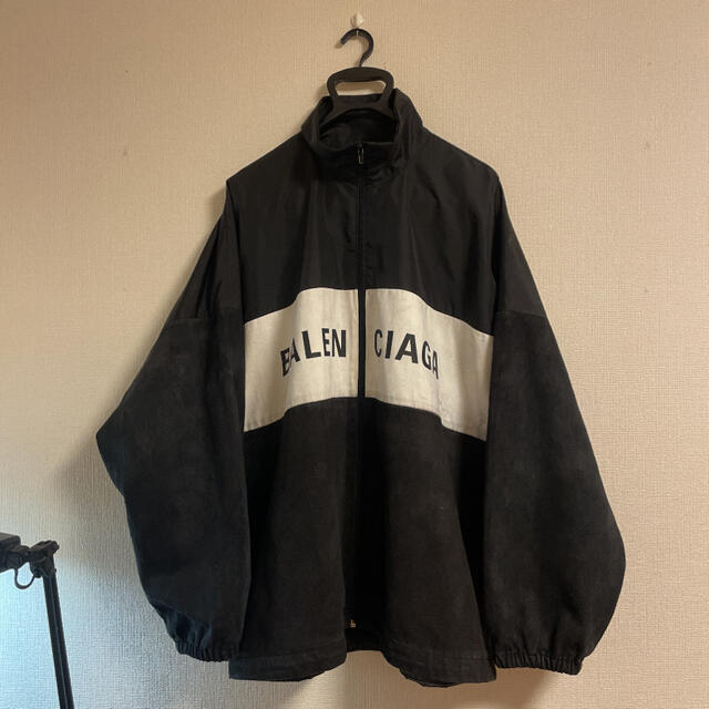 Balenciaga denim track jacket