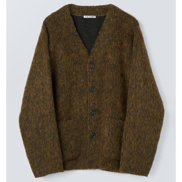 OUR LEGACY カーディガン OLIVE MOHAIR 44