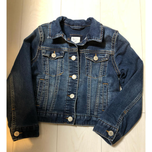 GAP Kids(ギャップキッズ)の美品　ギャップキッズ　ストレッチデニムジャケット キッズ/ベビー/マタニティのキッズ服女の子用(90cm~)(ジャケット/上着)の商品写真