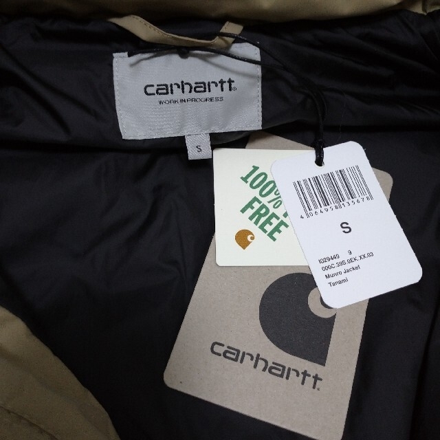 carhartt(カーハート)のCarhartt WIP MUNRO JACKET S TANAMI 未使用品 メンズのジャケット/アウター(ダウンジャケット)の商品写真