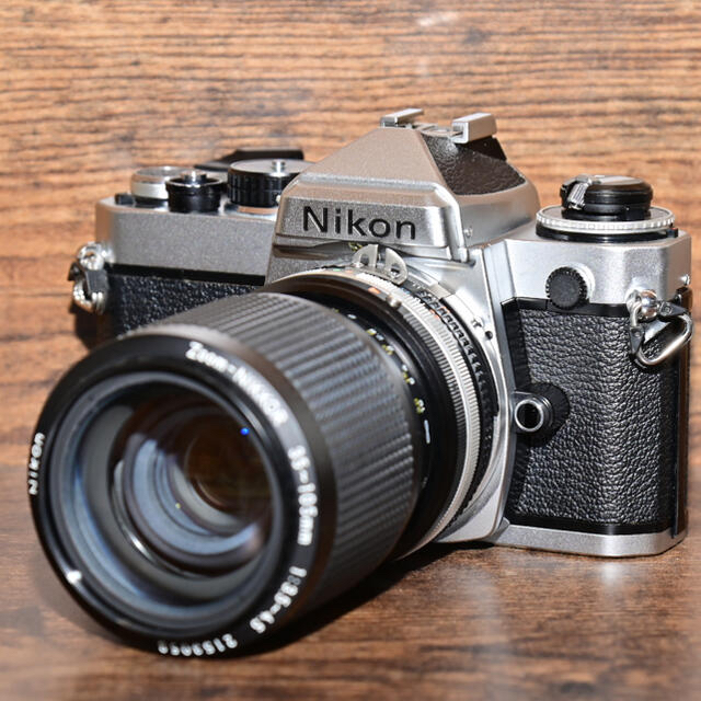 フィルムカメラ　NIKON FE ズームレンズセット　動作品フイルムカメラ