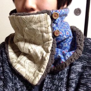 値下げしました。ネックウォーマー(マフラー/ショール)