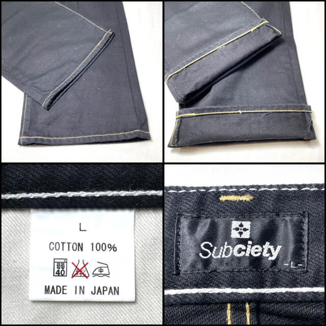 subciety サブサエティー ビッグサイズ ストレート Lサイズ 90cm 8