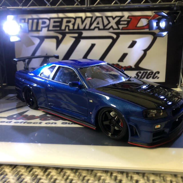 AOSHIMA - NO.129 1/24 スカイラインR34 GT-R nismo Z-tuneの AOSHIMA - NO.129 1/24 スカイラインR34 GT-R nismo Z-tuneの