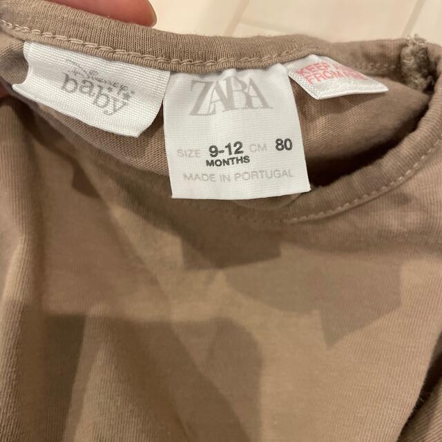 ZARA KIDS(ザラキッズ)の専用出品9-12ヶ月 ZARAディズニーベビーロンT キッズ/ベビー/マタニティのベビー服(~85cm)(シャツ/カットソー)の商品写真