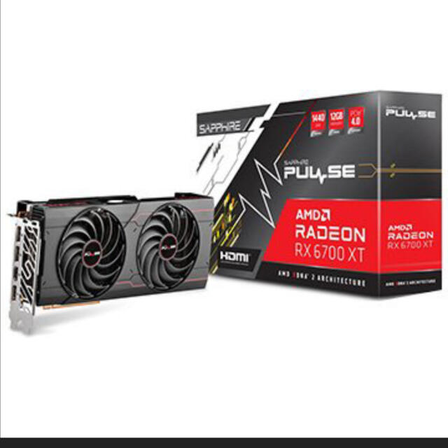 Sapphire PULSE Radeon RX 6700 XT OC 12GB2021年10月状態