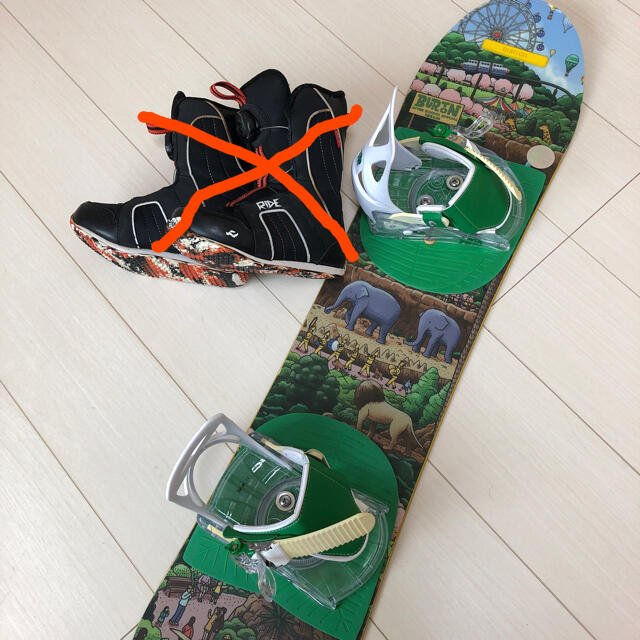 スノーボード Burton バートン キッズ 100-