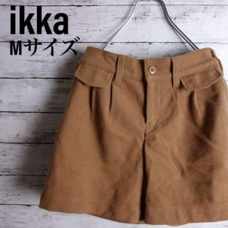 イッカ(ikka)の人気　ikka 裏地付 ショートパンツ　ショーパン　ブラウン　定番　コーディロイ(ショートパンツ)