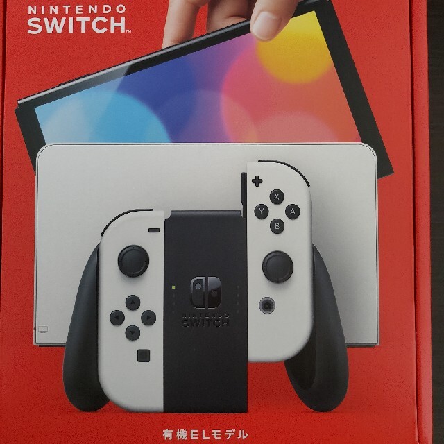 新型switch 有機ELモデル　ホワイト　未開封エンタメ/ホビー