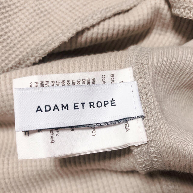 Adam et Rope'(アダムエロぺ)のアダムエロぺ ワッフル ロングワンピース ADAM ET ROPE' レディースのワンピース(ロングワンピース/マキシワンピース)の商品写真