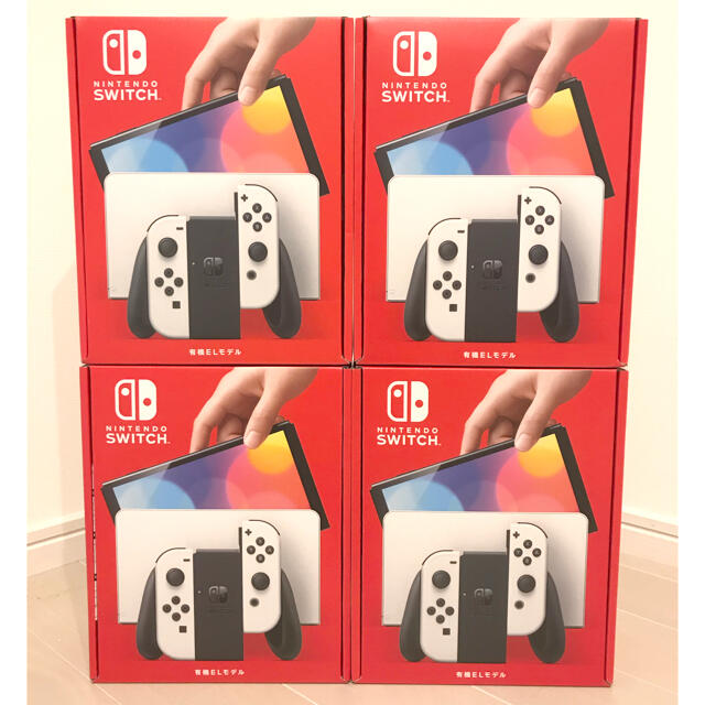 【限定製作】
Nintendo ホワイト✖️4台 モデル EL 有機 Switch 新品未開封 任天堂 - Switch 家庭用ゲーム機本体 【限定製作】
Nintendo ホワイト✖️4台 モデル EL 有機 Switch 新品未開封 任天堂 - Switch 家庭用ゲーム機本体