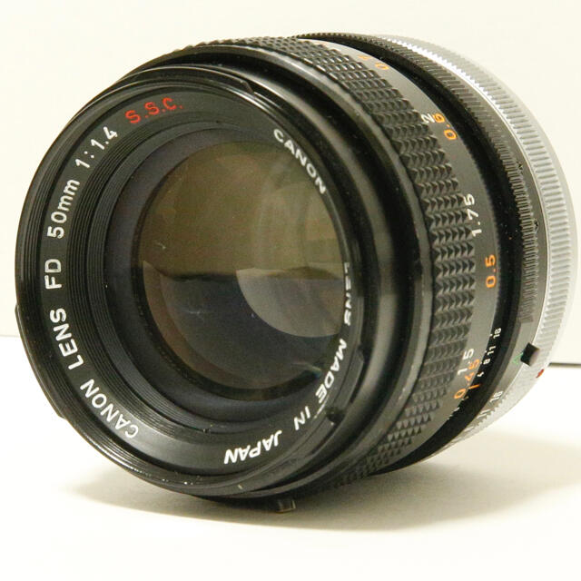 FILMCAMERA極美品　CANON FD 50mm F1.4 S.S.C (#26)