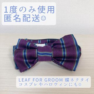 ヴェラウォン(Vera Wang)のLEAF FOR GROOM  新郎 蝶ネクタイ トリートドレッシング　コスプレ(ネクタイ)