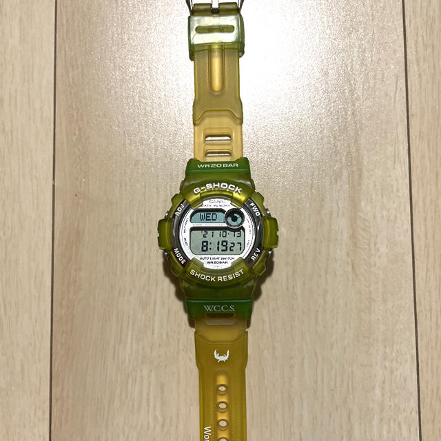 CASIO G-SHOCK GREEN W.C.C.S 腕時計