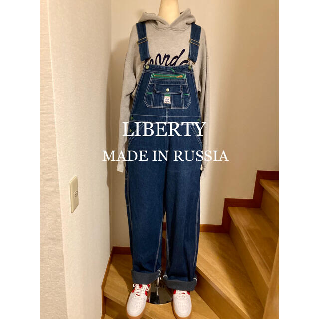 carhartt(カーハート)のLIBERTY デニムオーバーオール サロペット！ロシア製！ メンズのパンツ(サロペット/オーバーオール)の商品写真