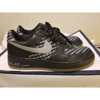 ナイキ(NIKE)のDior配色　NIKE AF-1PREMIUM/ドラムアイランドパック黒×灰(スニーカー)