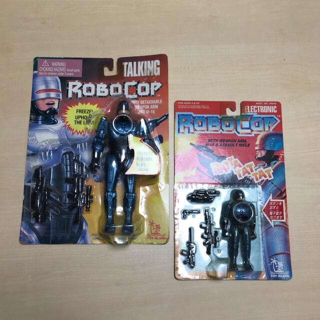 TALKING ROBOCOP 8inchフィギュア&4inchフィギュアセットフィギュア