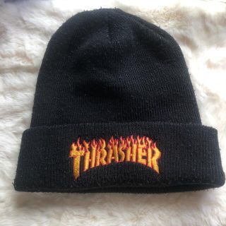 スラッシャー(THRASHER)のスラッシャー　ビーニー　ストリートファッション(ニット帽/ビーニー)