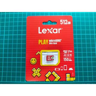 レキサー(Lexar)のレキサー　Lexar PLAY microSDXC 512GB (未開封新品)(その他)