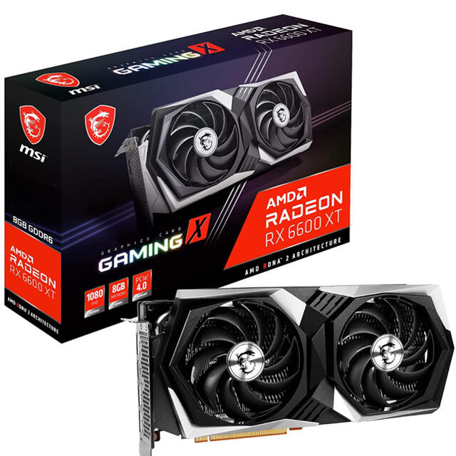 MSI Radeon RX 6600 XT GAMING X 8G