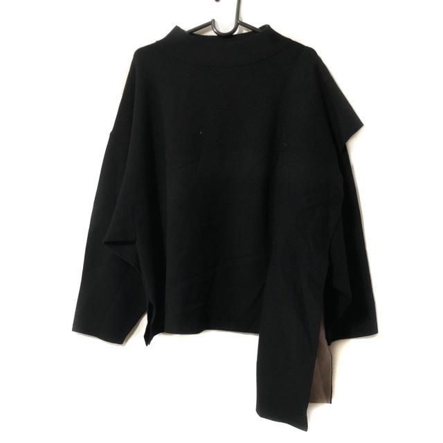 アドーア 長袖セーター サイズ38 M - 黒 - ニット/セーター