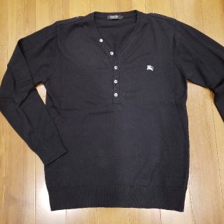 バーバリーブラックレーベル(BURBERRY BLACK LABEL)の専用　美品✨BLACK LABEL 黒セーター(ニット/セーター)