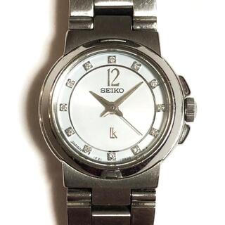 セイコー(SEIKO)のセイコー 腕時計 LUKIA(ルキア) 1F21-0AD0(腕時計)