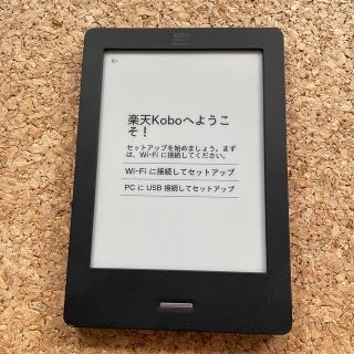 ラクテン(Rakuten)の【美品】Rakuten kobo Touch〜読書の秋〜(電子ブックリーダー)