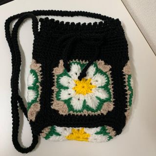 まるじぇ様専用☆ハンドメイド＊お花モチーフ巾着バッグ(バッグ)