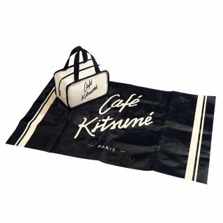 メゾンキツネ(MAISON KITSUNE')のSweet 11月号付録　カフェキツネ保冷バック・シート(トートバッグ)