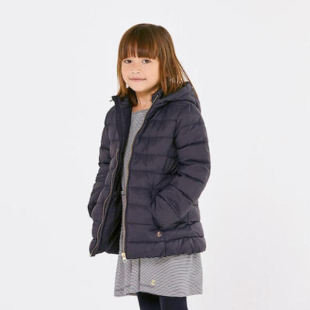 新品未使用♡PETIT BATEAU フード付きジャケット ネイビー 4ans-