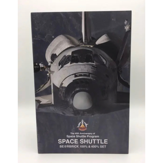 MEDICOM TOY(メディコムトイ)の【新品】Bearbrick SPACE SHUTTLE 100％ & 400％ エンタメ/ホビーのフィギュア(その他)の商品写真