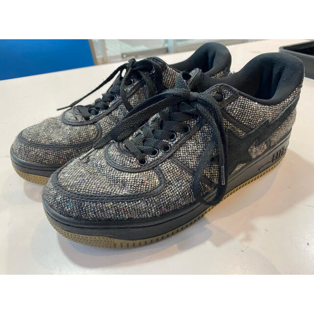 A BATHING APE(アベイシングエイプ)のAPE BAPESTA TWEED US9.5 メンズの靴/シューズ(スニーカー)の商品写真