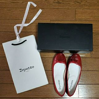 レペット(repetto)の【未使用】Repetto　バレエシューズ　サイズ37(バレエシューズ)