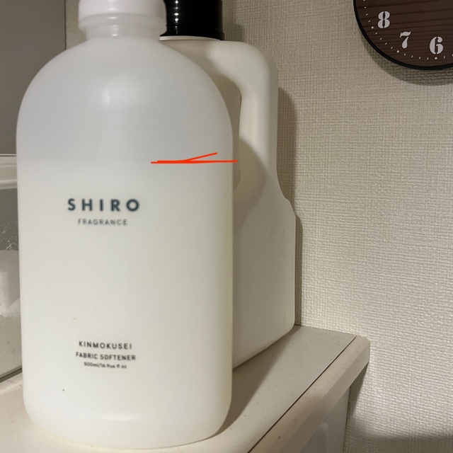 shiro(シロ)のshiro キンモクセイ 金木犀 ファブリックソフトナー インテリア/住まい/日用品の日用品/生活雑貨/旅行(洗剤/柔軟剤)の商品写真